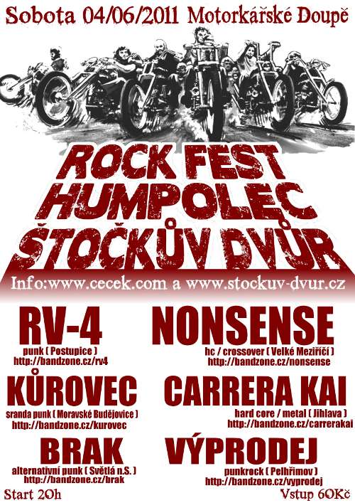 ROCK FEST v Humpolci